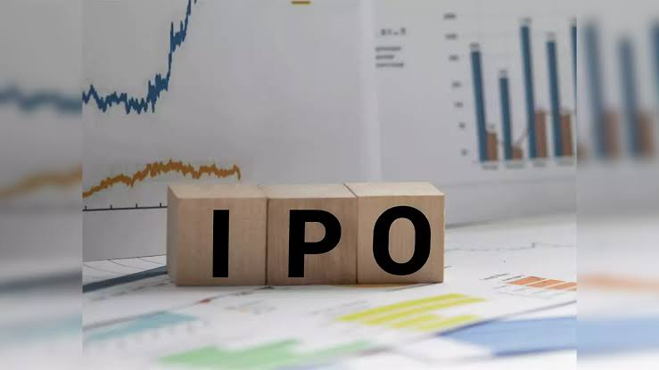 Queue of investors outside a stock exchange in India on IPO day