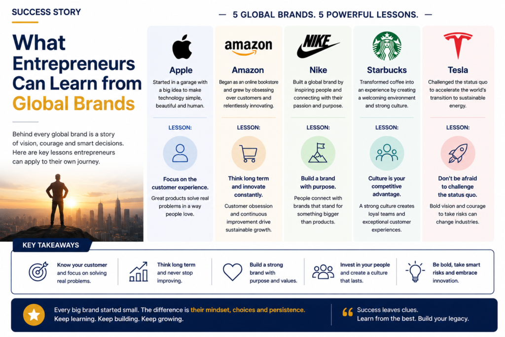 What Entrepreneurs Can Learn from Global Brands | Entrepreneur Lessons